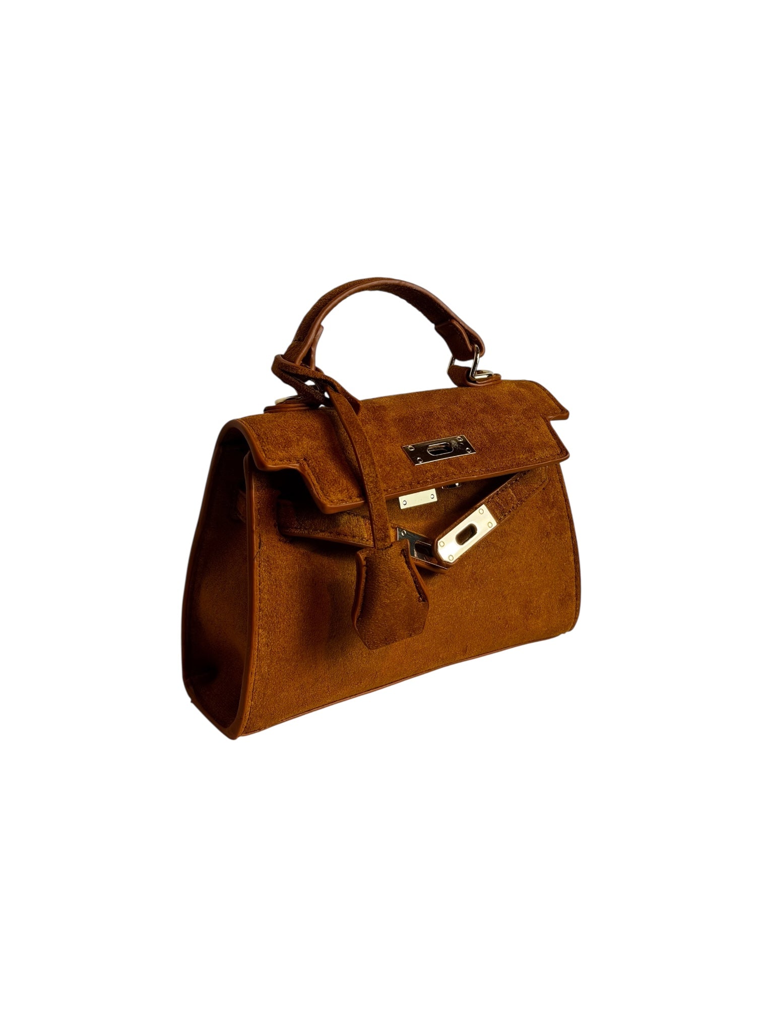 Mini K Suede Brown