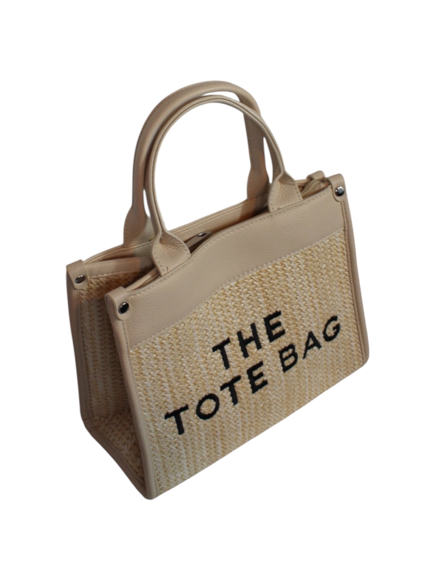 THE TOTE BAG Cream & Raffia