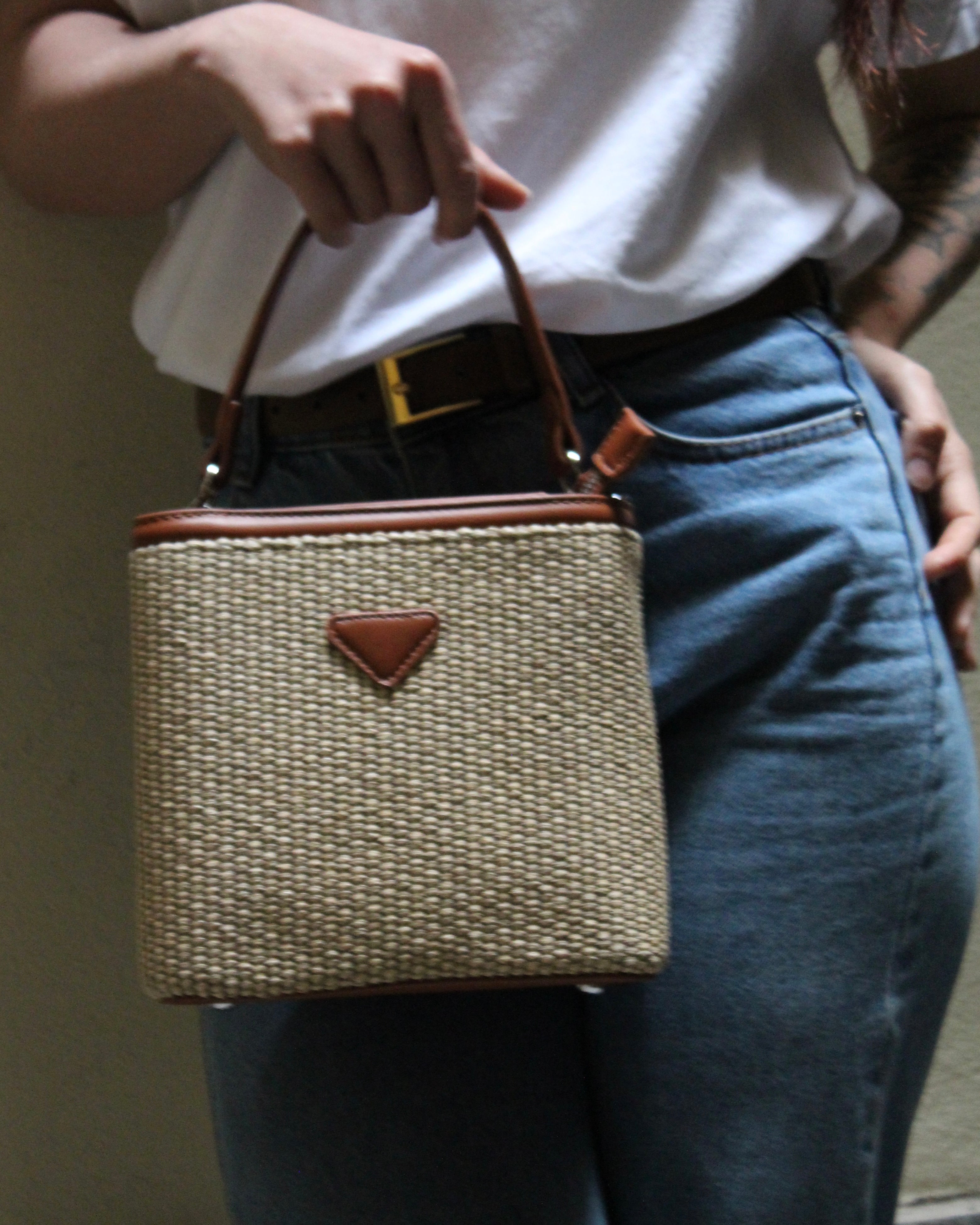 Cestino Capri Camel