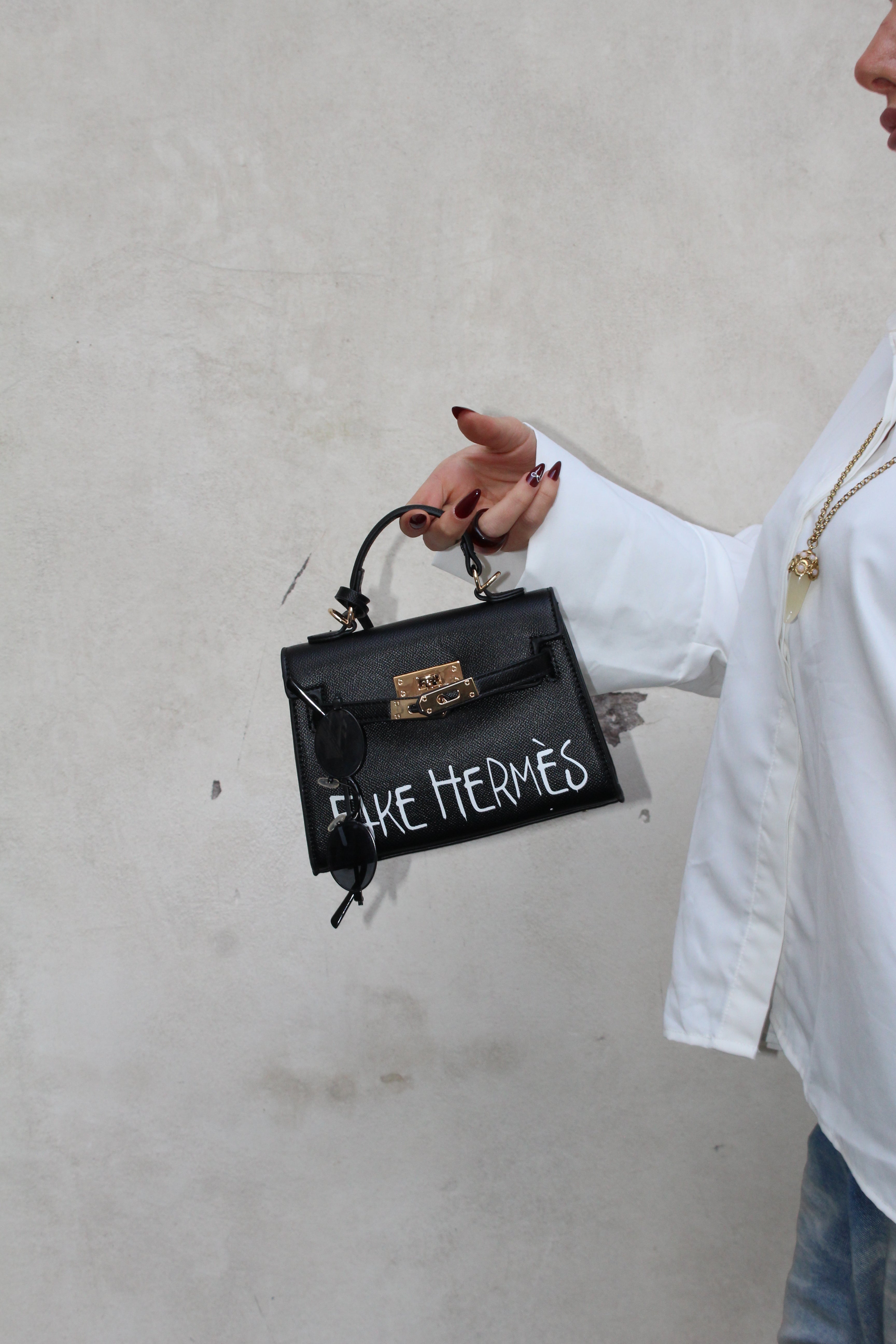 Fake Hermès | Mini Kelly Nera
