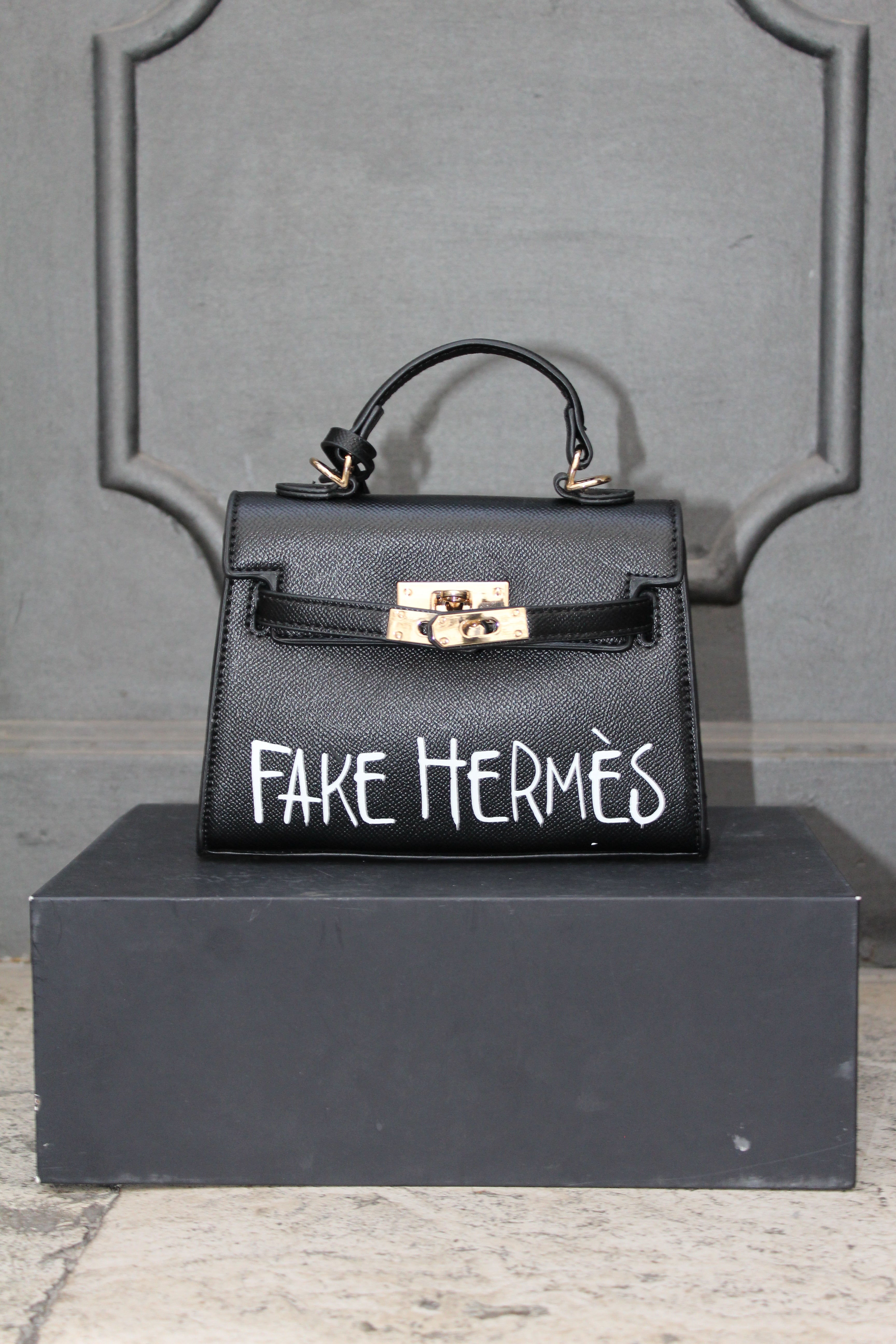 Fake Hermès | Mini Kelly Nera