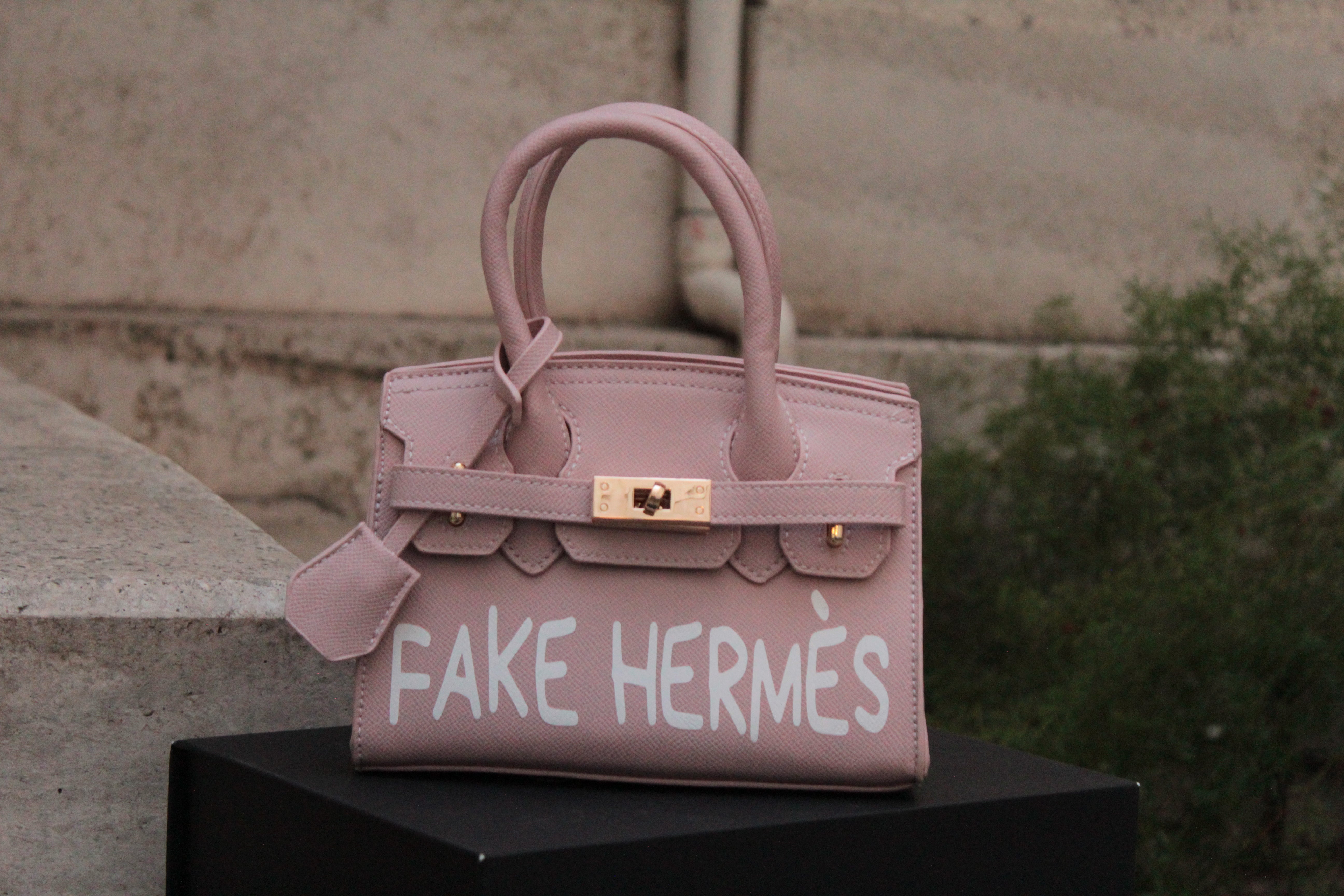 Fake Birkin Rosa