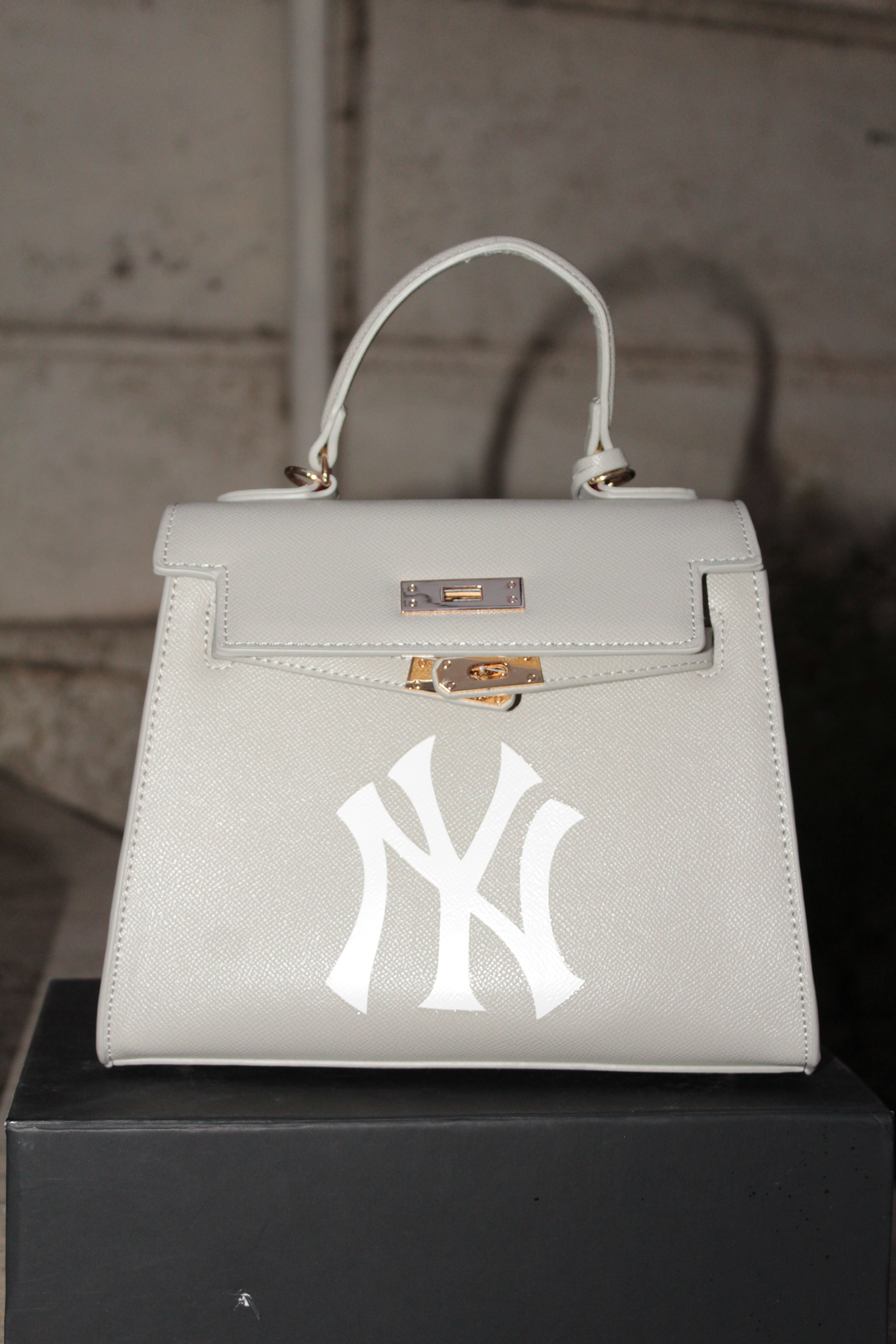 Fake Kelly NY Yankees Grigio ghiaccio