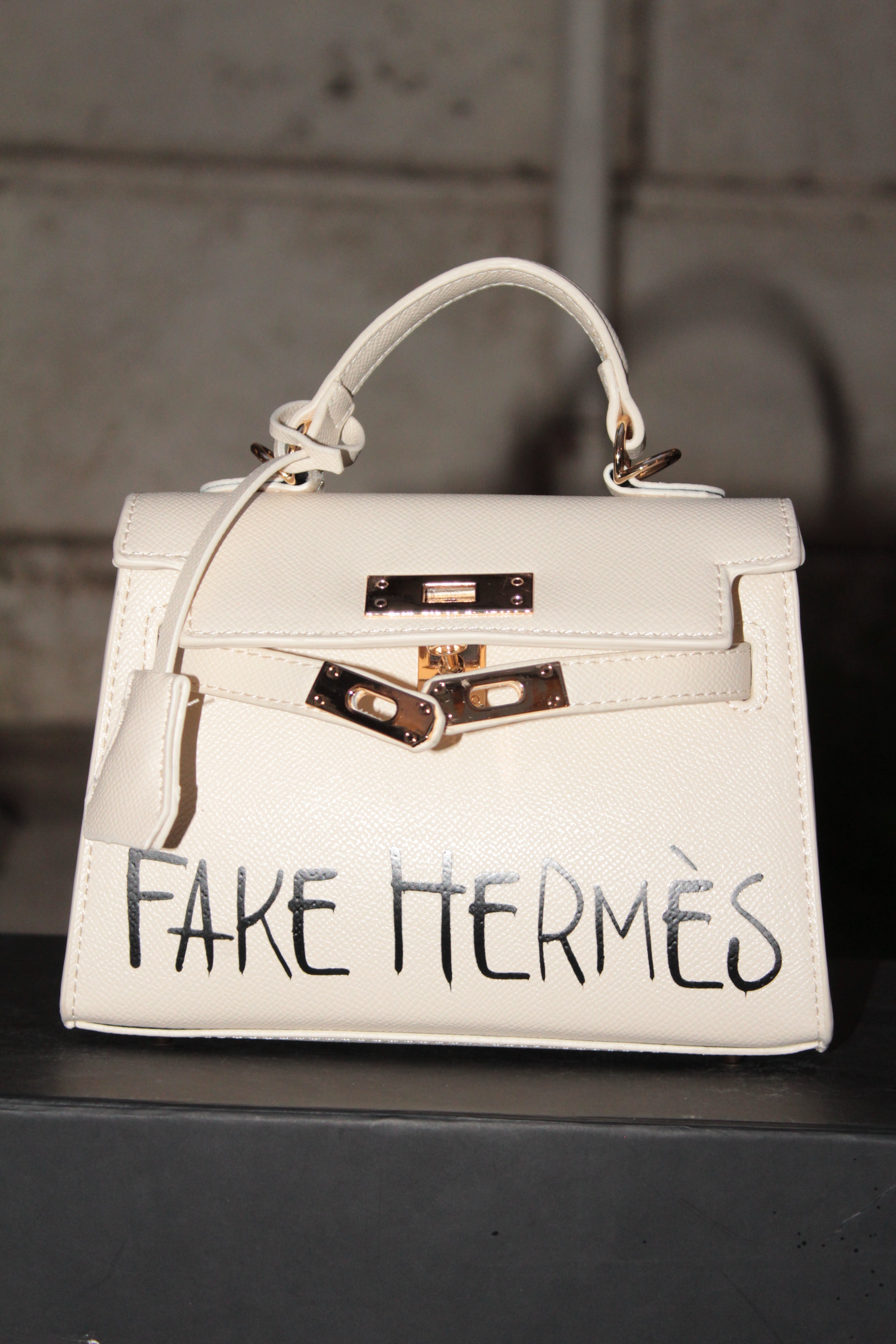 Fake Hermès | Mini Kelly Bianca